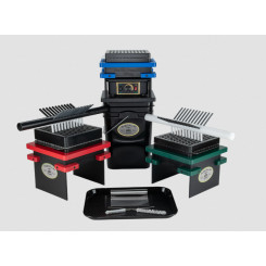 Fill 'n Fold Pre-Roll Machine Triple tray system with metering Tray