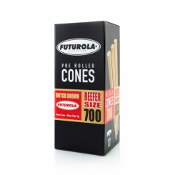 Futurola Reefer Size - 98/30 Case [700 Dutch Brown™ Cones]