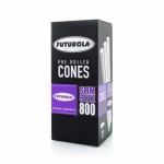 Futurola Slim Size - 98/26 Case [800 Classic White Cones]