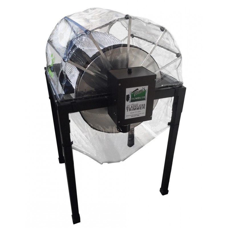 Tom’s Tumbler TTT 2200 Dry Trimmer Pollen/Kief Extraction System ON