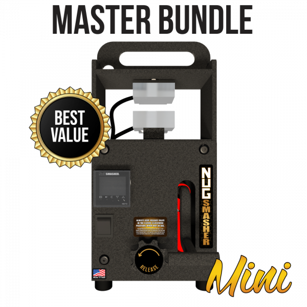 NugSmasher Mini Rosin Press (Mini Master Bundle)