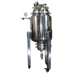 Pre-Built 50L Stainless Steel Jacketed Reactor Pre-Built 50L Stainless Steel Jacketed Reactor
