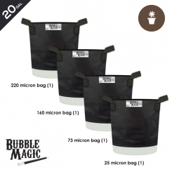 20 Gallon Bubble Magic Extraction Bags (set of 4)