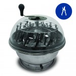 24” Clear Top Motorized Bowl Trimmer
