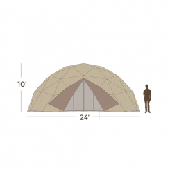 24’ Emergency Shelter 450 Square Feet