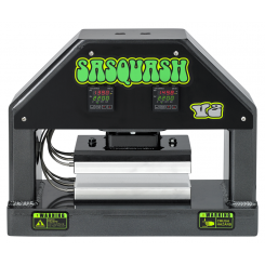 SASQUASH V2 ROSIN PRESS - HAND PUMP/PRESSURE GAUGE INCLUDED SASQUASH V2 ROSIN PRESS - HAND PUMP/PRESSURE GAUGE INCLUDED