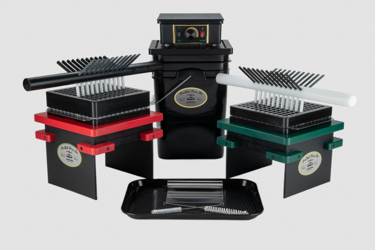 Fill 'n Fold Pre-Roll Machine Double Tray Package
