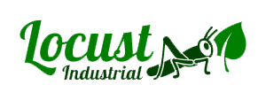 Locust Industrial Quality Custom Fabricated Machinery in Southern Oregon logo.