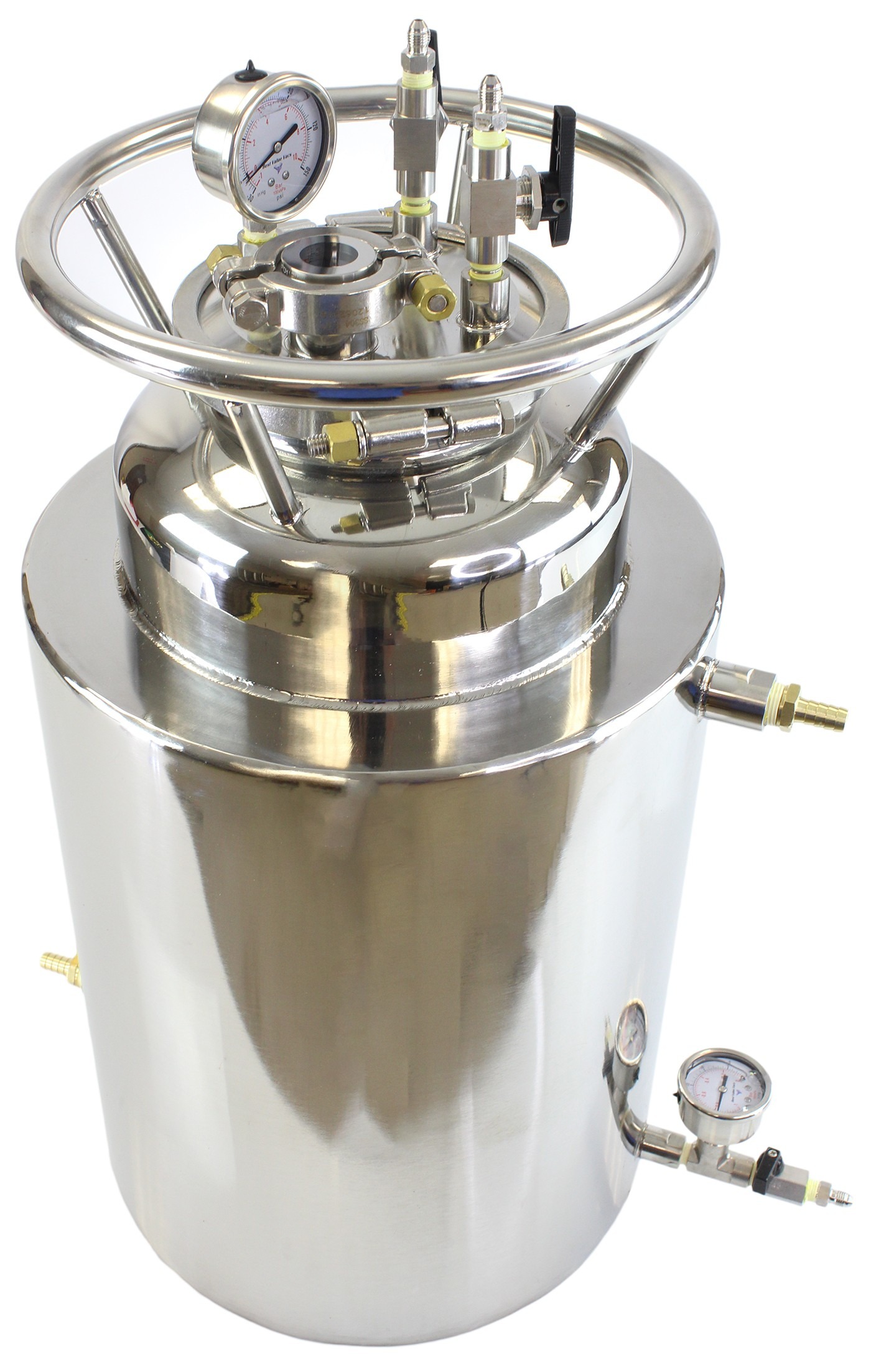 Double Jacketed Stainless Steel LP Tank