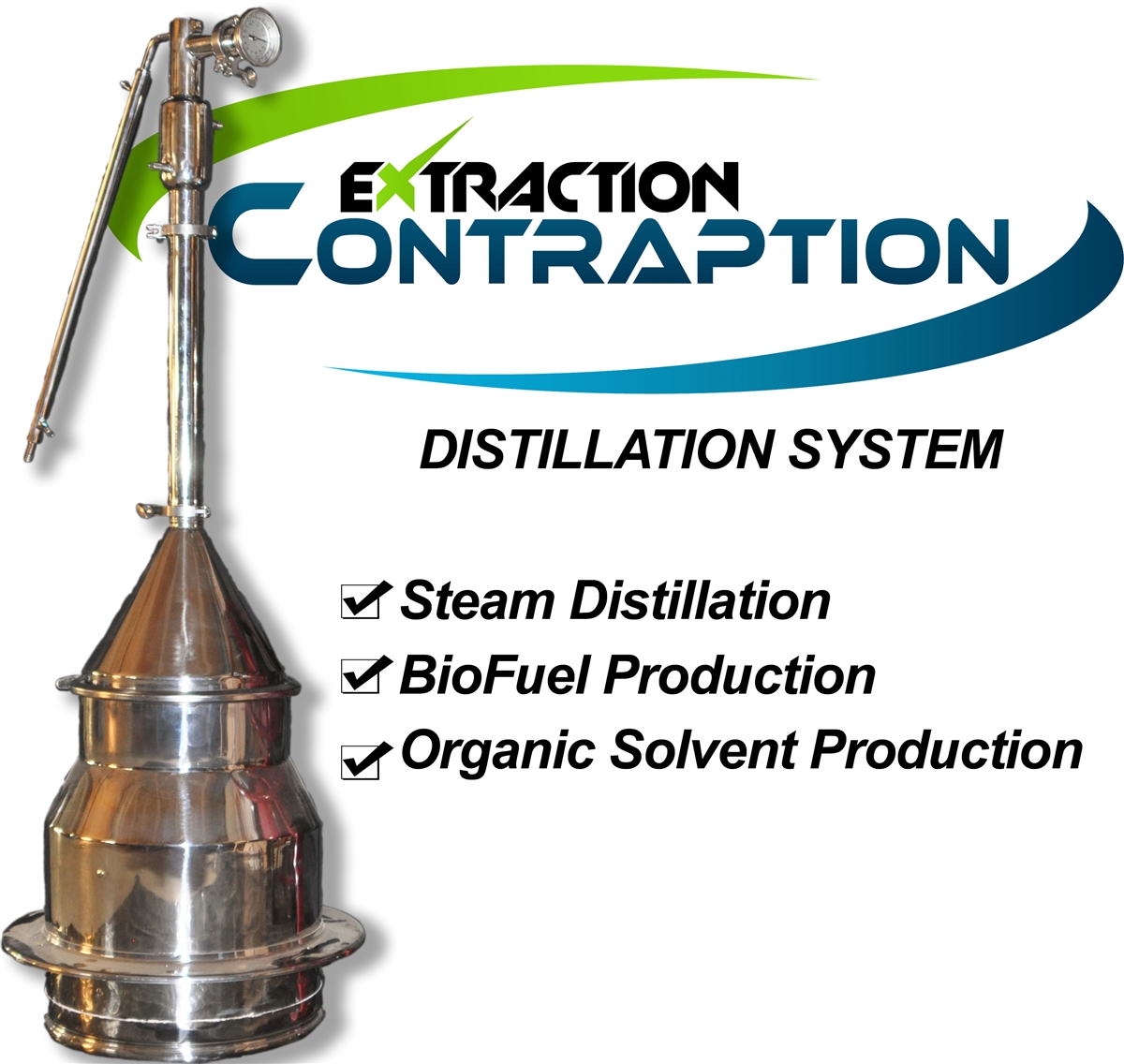 Extraction Contraption Pro System Distillation Unit