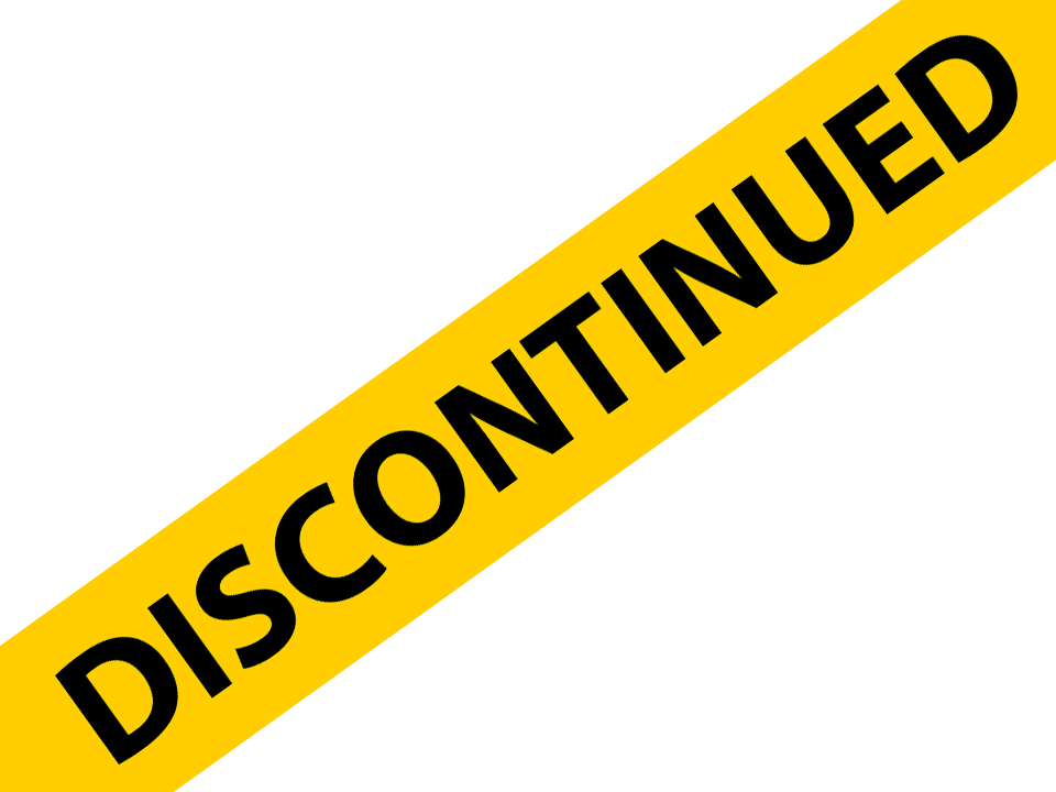 discontinued product