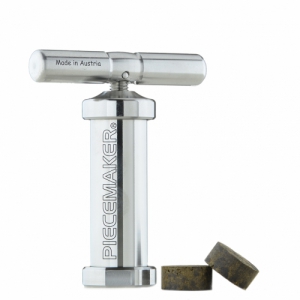 Piecemaker Pollen Press Precise processed compacting press made of food safe stainless steel. 